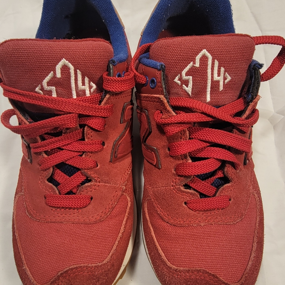 New Balance Red Athletic Shoes